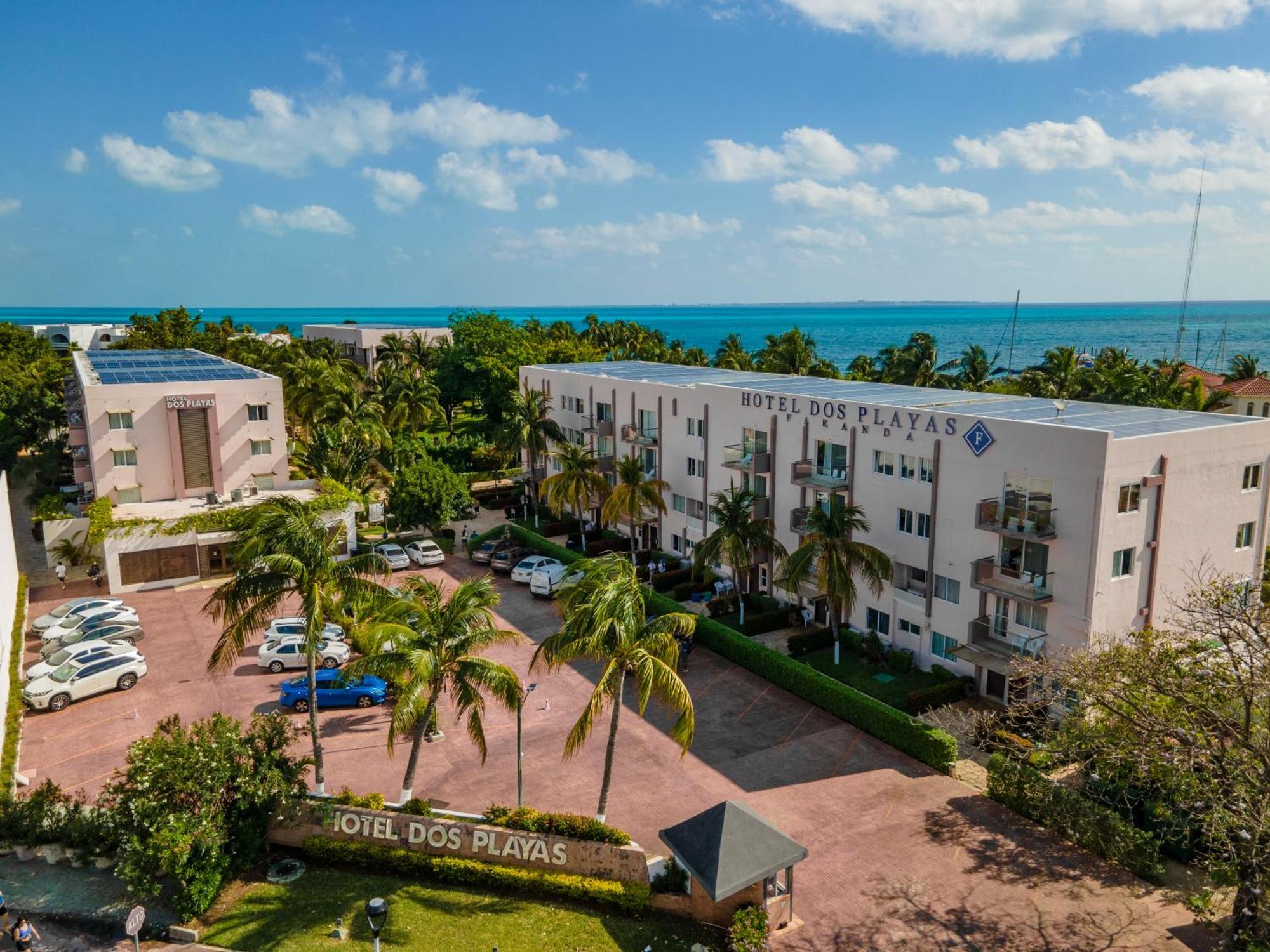 Hotel Dos Playas Faranda Cancun Bagian luar foto