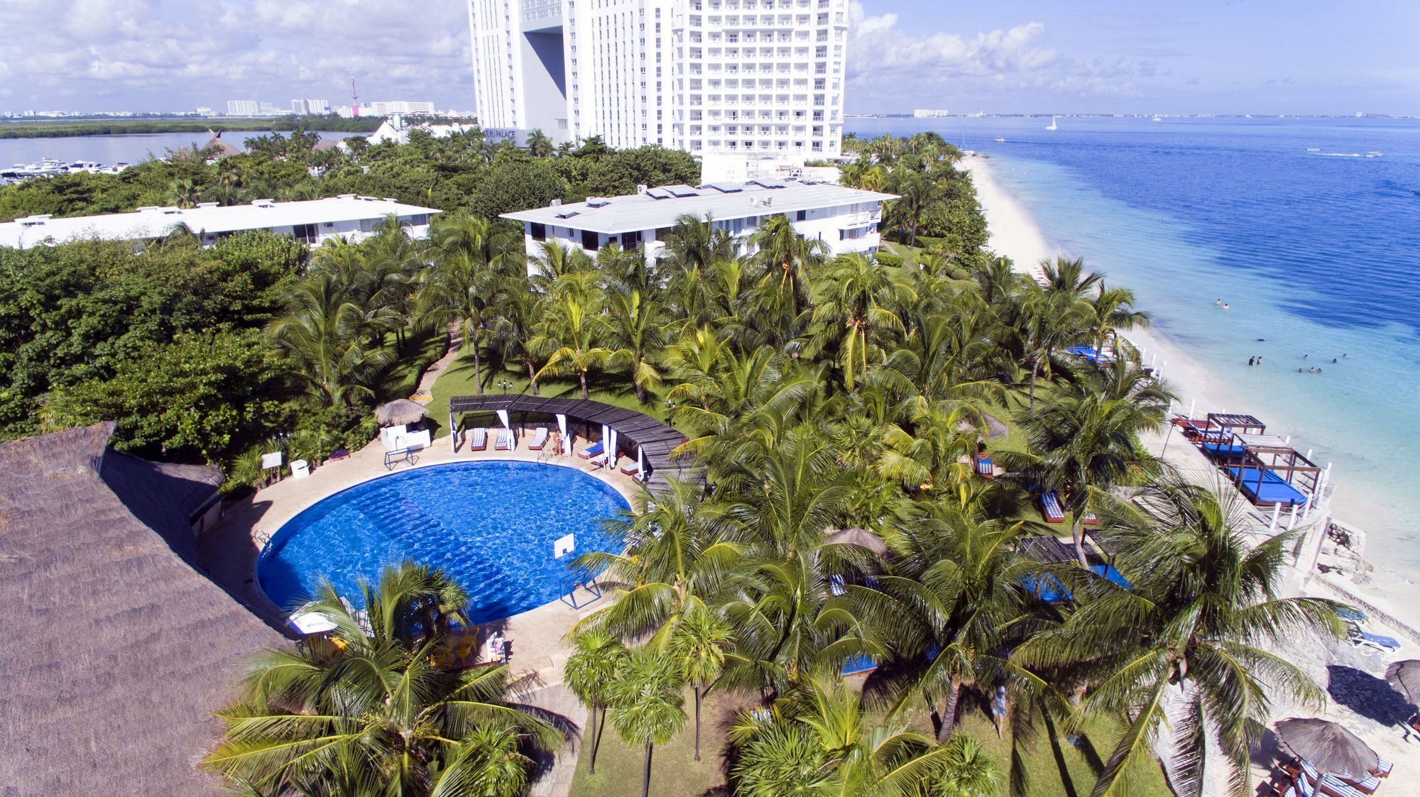 Hotel Dos Playas Faranda Cancun Bagian luar foto